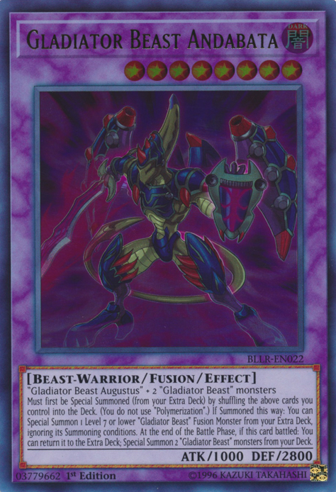 Bestia Gladiador Andabata [BLLR-EN022] Ultra Rara