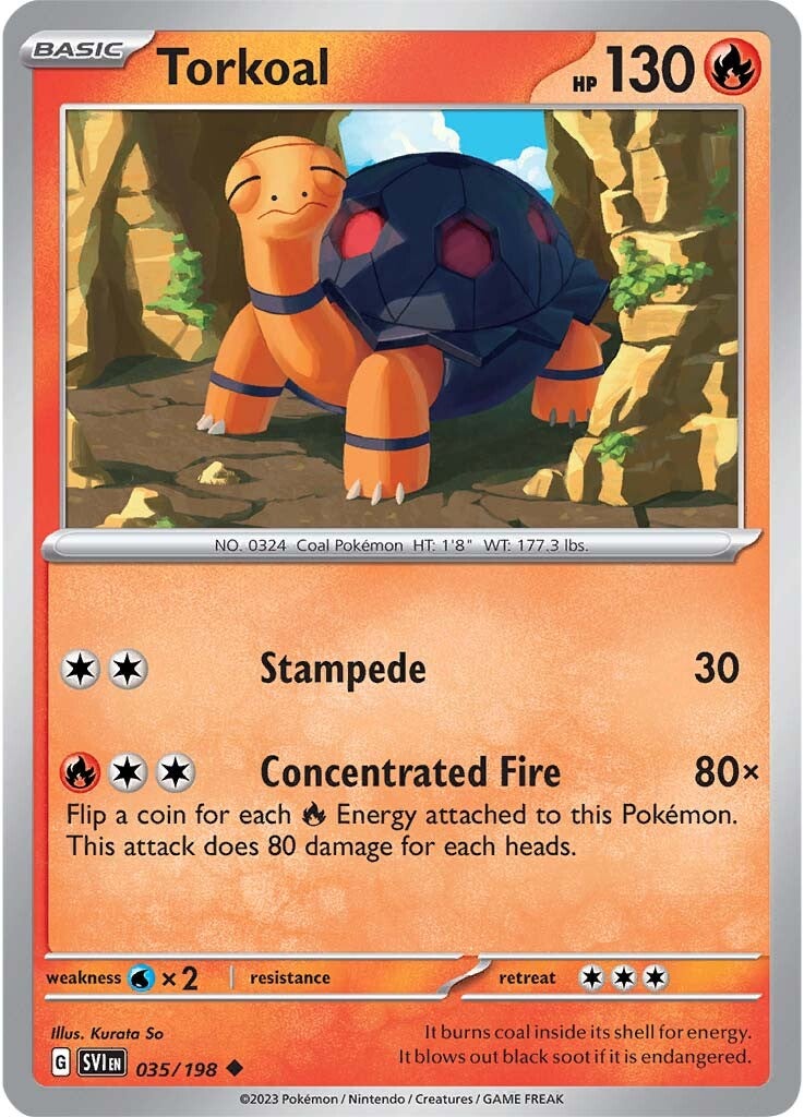 Torkoal (035/198) [Escarlata y Púrpura: Set Básico]