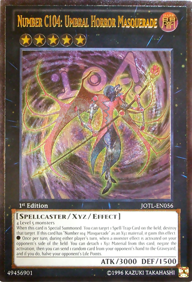 Numéro C104 : Mascarade de l'Horreur Ombrale (UTR) [JOTL-FR056] Ultimate Rare