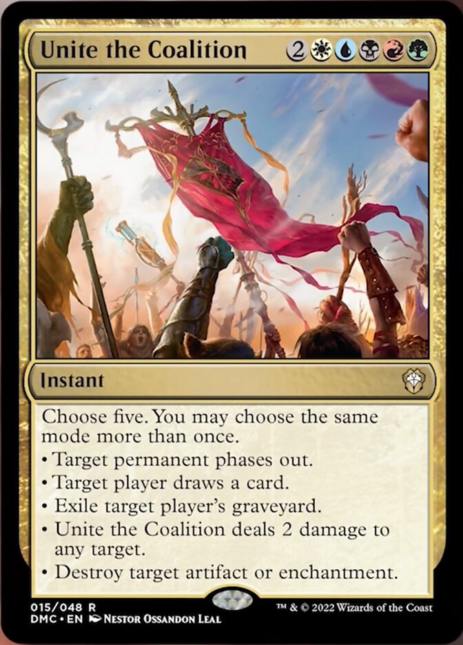 Unir la coalition [Dominaria Uni Commander]
