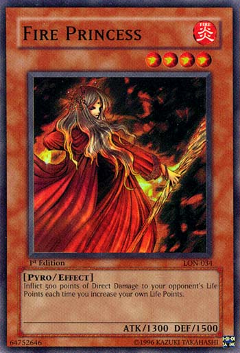 Princesse Flamboyante [LON-034] Super Rare