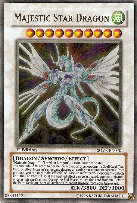 Dragon Étoile Majestueuse [SOVR-FR040] Ultra Rare