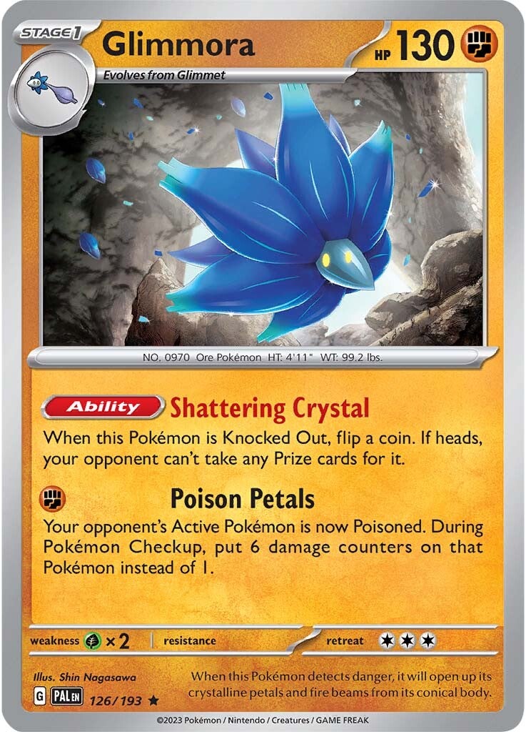 Glimmora (126/193) [Escarlata y Púrpura: Evolución en Paldea]