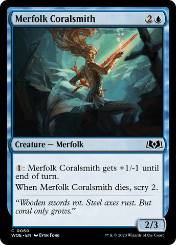 Corailleur triton [Les friches d'Eldraine]