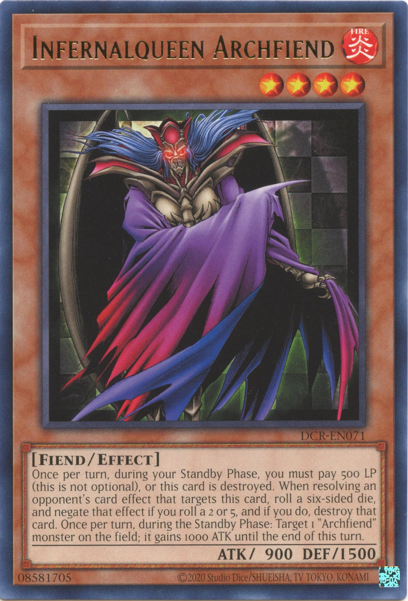Archidemonio Reina Infernal (25º Aniversario) [DCR-SP071] Rara