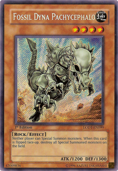 Pachycéphalosaure Dynamique Fossile [LODT-FR099] Secret Rare