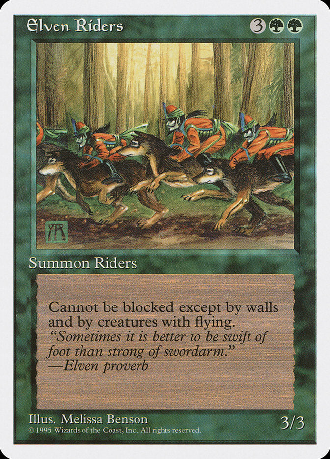 Cavaliers Elfes [Quatrième Édition]