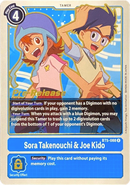 Sora Takenouchi y Joe Kido [BT5-088] [Promocionales de prelanzamiento de Batalla de Omni]
