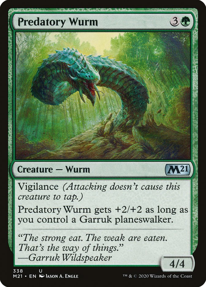 Wurm prédateur [Édition de base 2021]