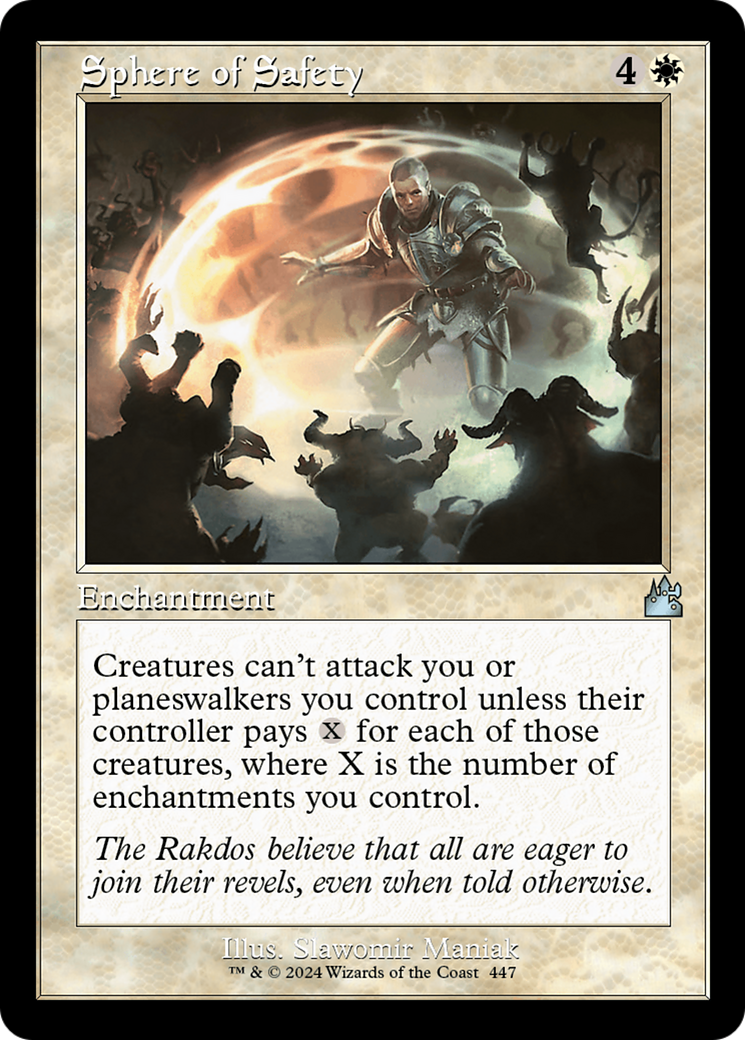 Sphère de sécurité (Cadre rétro) [Ravnica Remastered]
