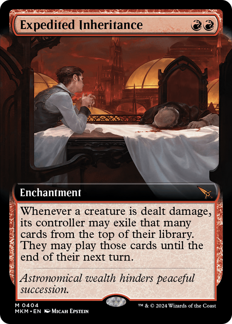 Héritage accéléré (Extended Art) [Meurtres au manoir Karlov]