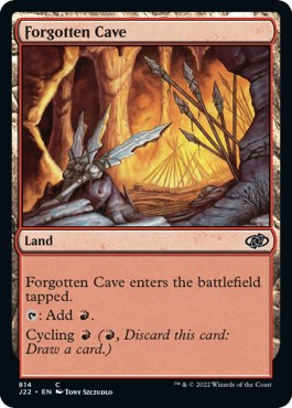 Caverne oubliée [Jumpstart 2022]