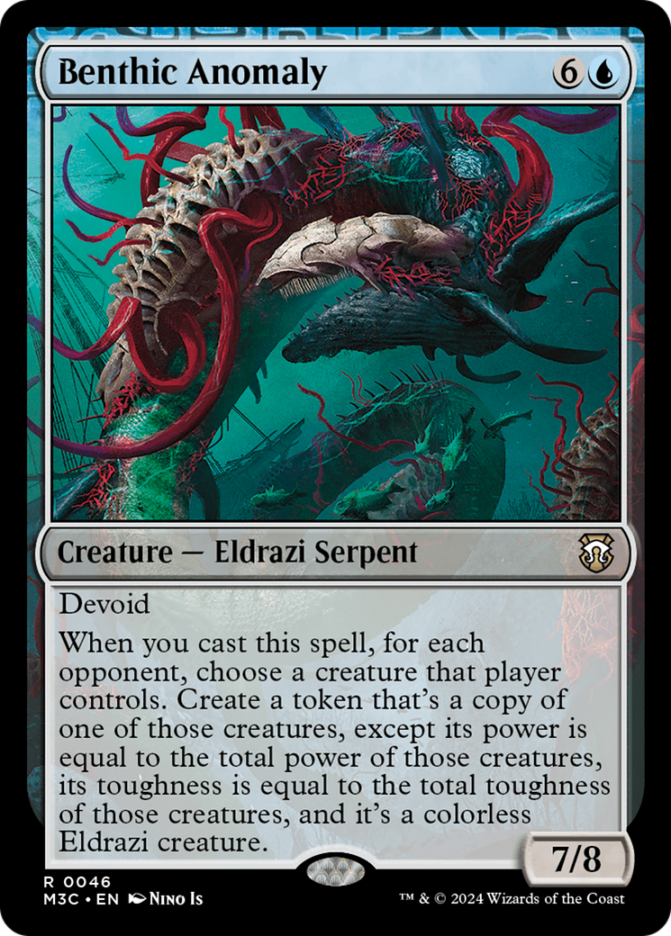 Anomalie benthique [Commander Horizons du Modern 3]