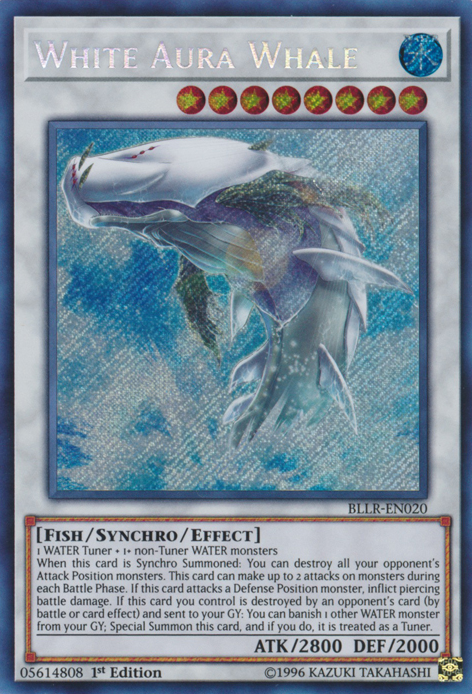 Baleine Aura Blanche [BLLR-FR020] Secret Rare