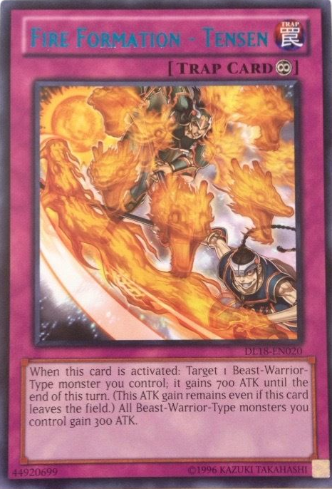 Formation de Feu - Tensen (Bleu) [DL18-FR020] Rare