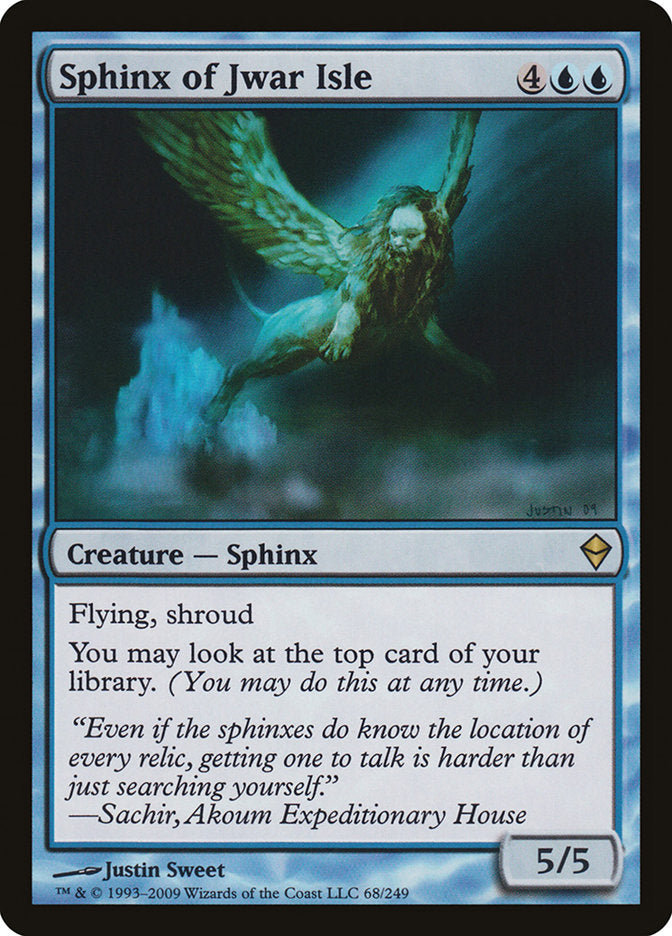 Esfinge de Jwar Isle [Zendikar]