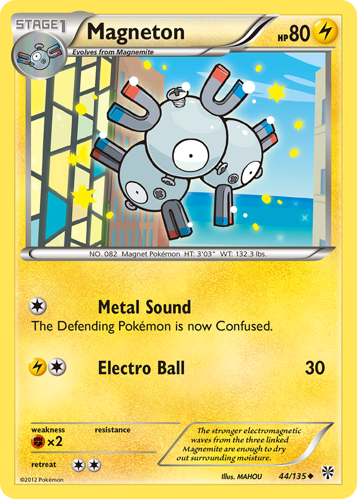 Magneton (44/135) [Negro y Blanco: Tormenta Plasma]