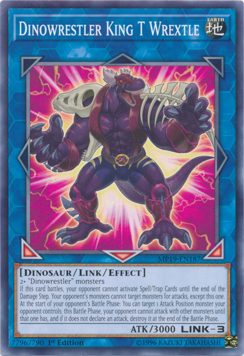 Dinowrestler King T Wrextle [MP19-SP187] Común
