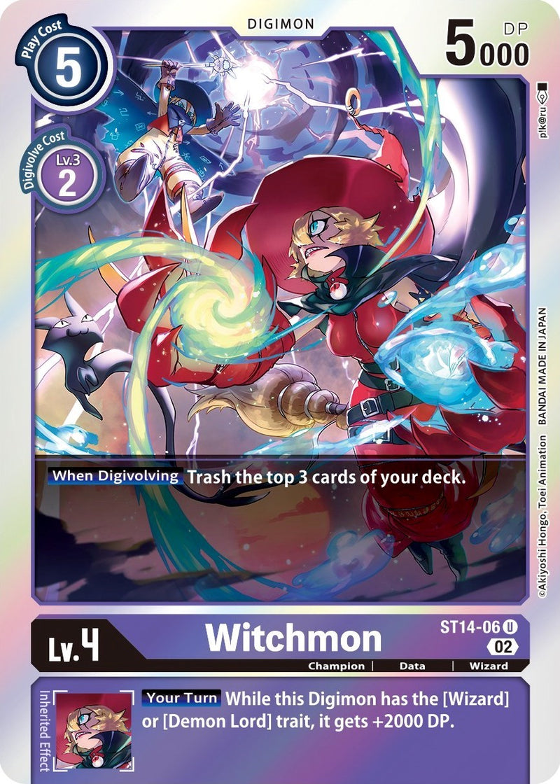 Witchmon [ST14-06] [Mazo de Inicio: Set de Mazo Avanzado Beelzemon]