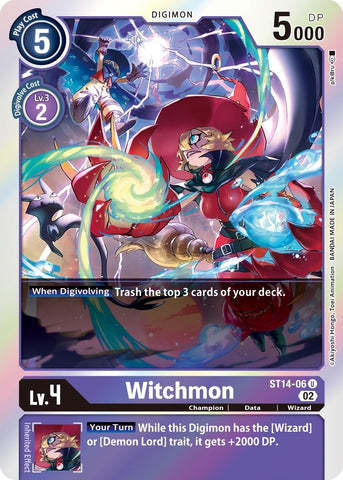 Witchmon [ST14-06] [Mazo de Inicio: Set de Mazo Avanzado Beelzemon]