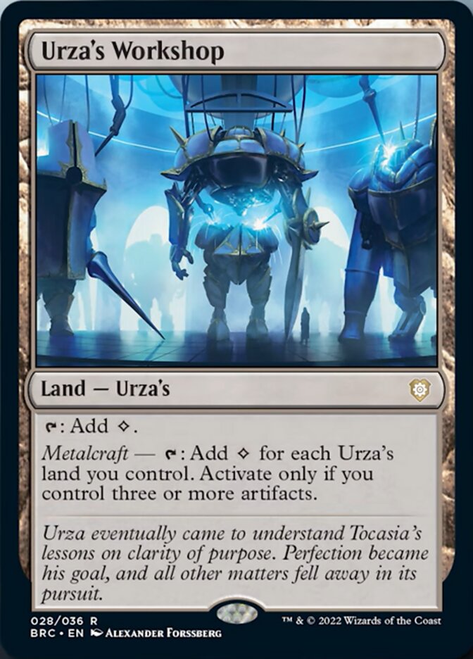 L'Atelier d'Urza [Commander Les Quatre de la Guerre]