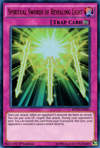 Espadas Espirituales de la Luz Reveladora [MVP1-SP031] Ultra Rara