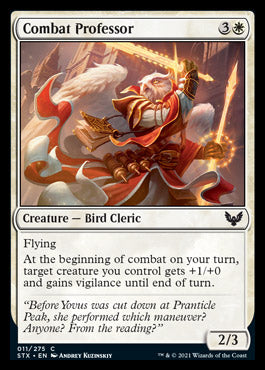 Profesora de combate (011/275) [Strixhaven: Escuela de Magos]