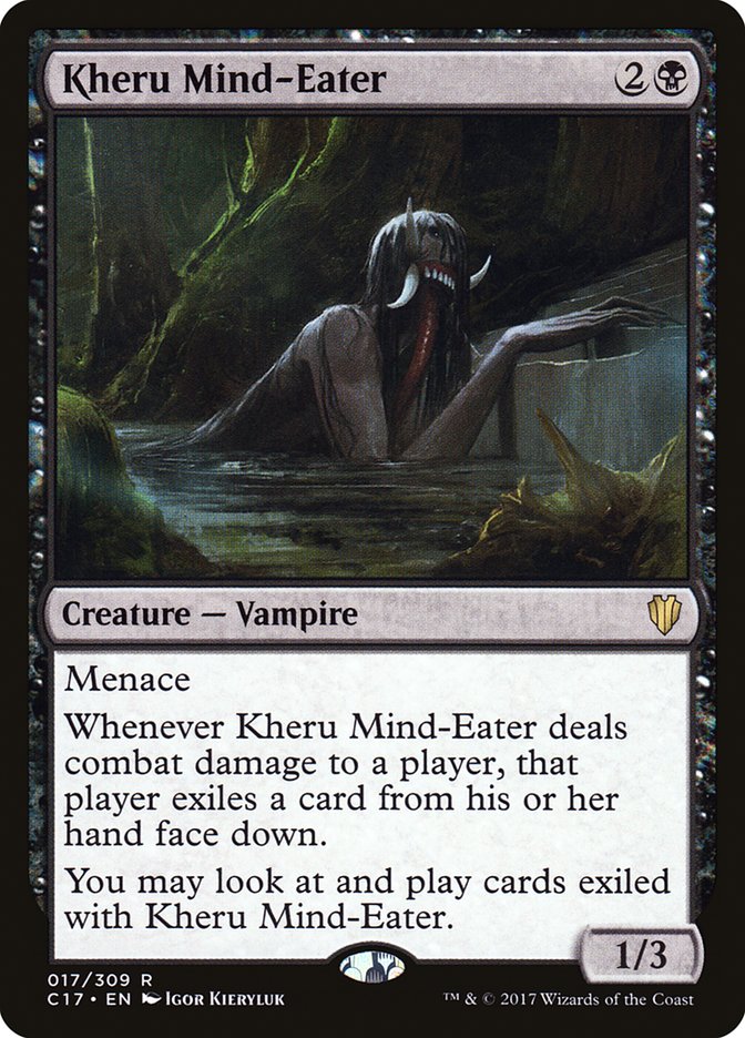 Kheru Dévoreur d'esprit [Commander 2017]