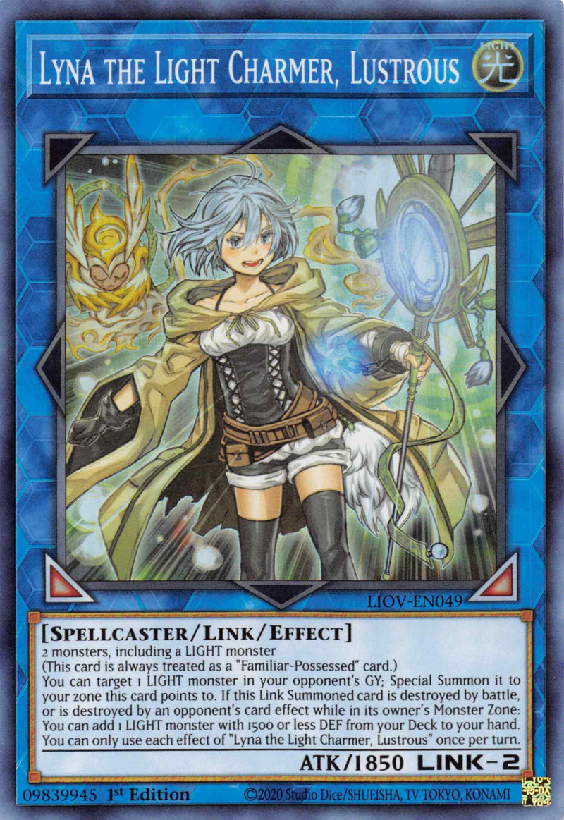 Lyna l'Enchanteresse Lumineuse, Lumineuse [LIOV-FR049] Starlight Rare