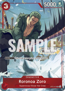 Roronoa Zoro (Copa del Tesoro) [Cartas Promocionales de One Piece]