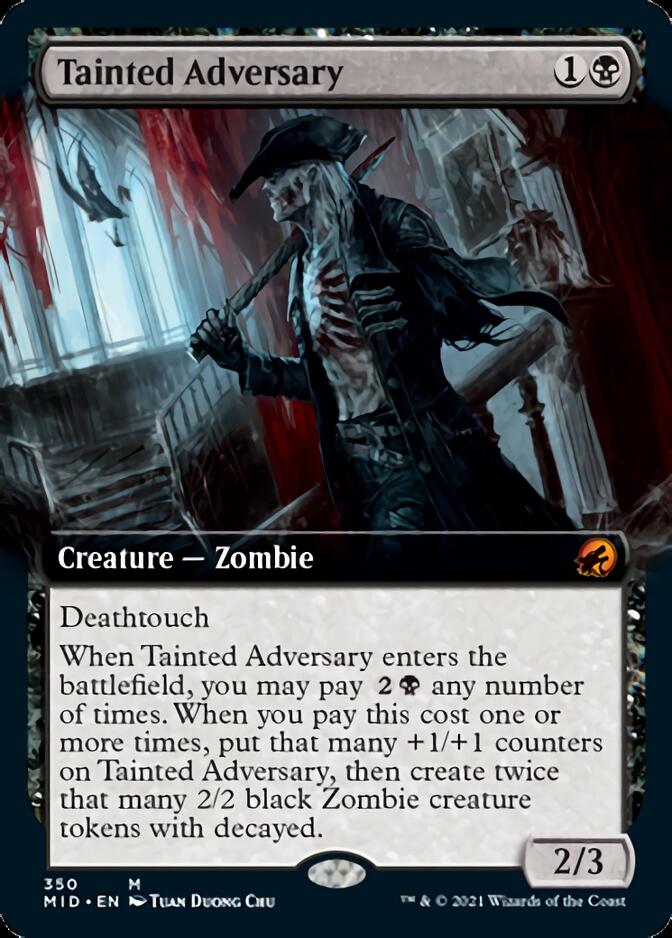 Adversaire corrompue (Texte étendu) [Innistrad: Chasse de minuit]