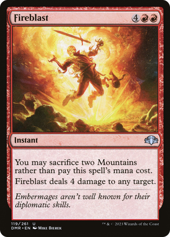 Explosion ardente [Dominaria Remastered]