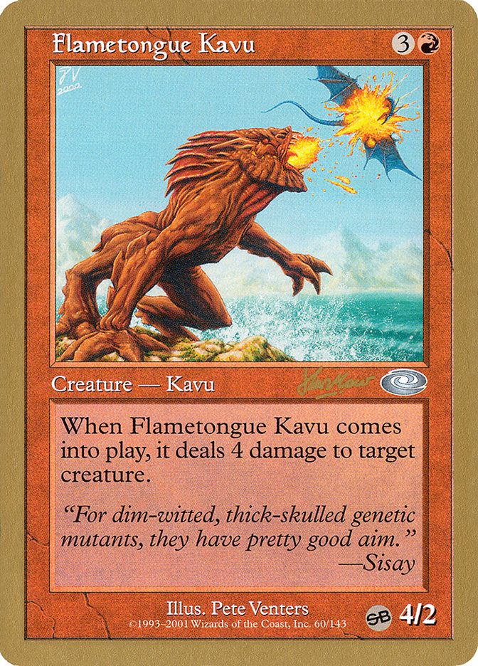 Kavu Lengua de Fuego (Sim Han How) (SB) [Mazos del Campeonato Mundial 2002]