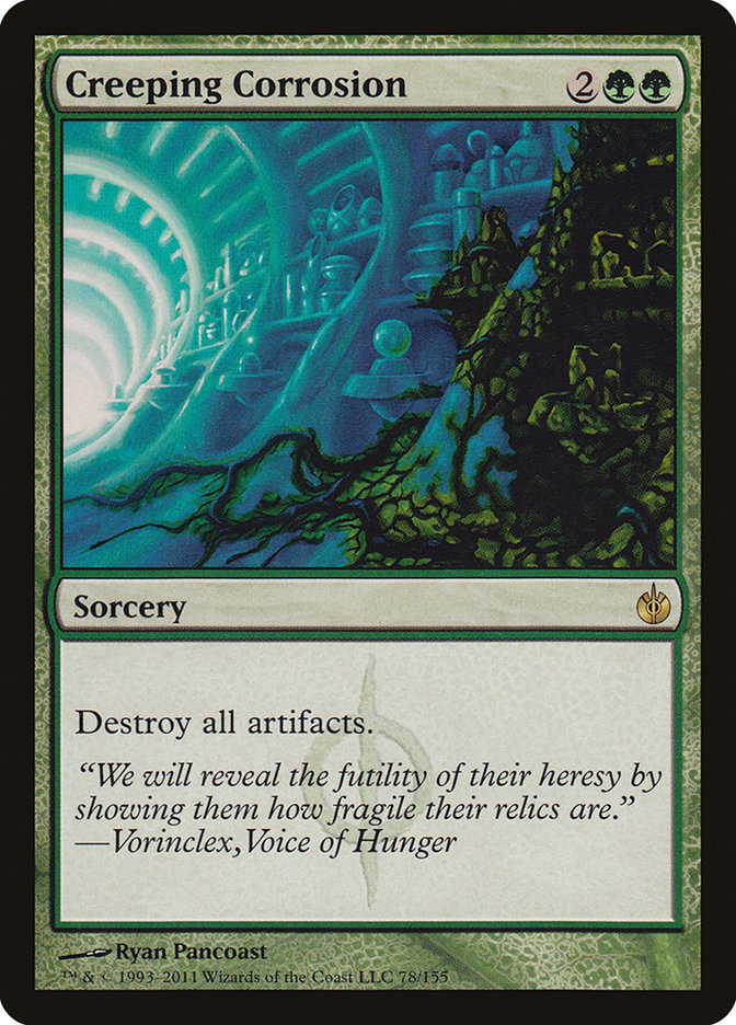 Corrosion rampante [Mirrodin assiégé]