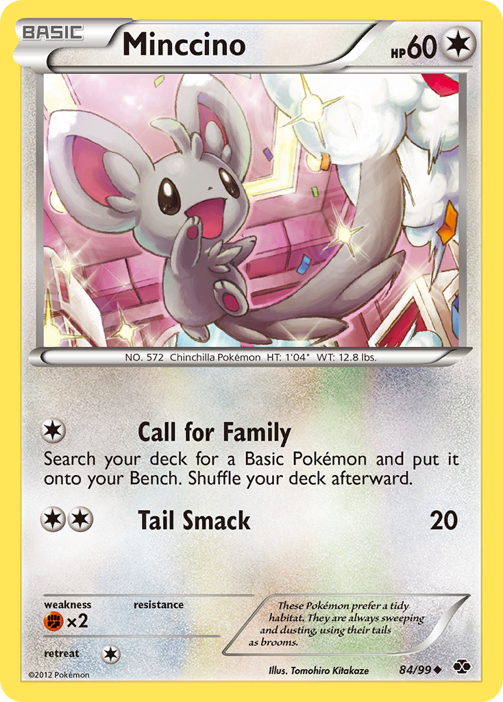Minccino (84/99) [Noir & Blanc: Destinées Futures]