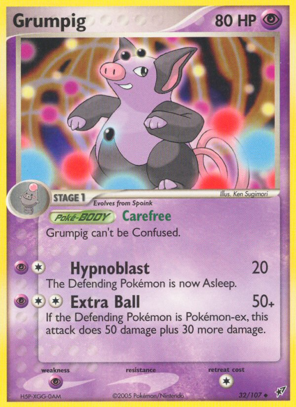 Groink (32/107) [EX: Deoxys]