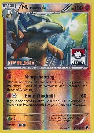 Ossatueur (78/162) (Promo Ligue 3e place) [XY: Impulsion TURBO]