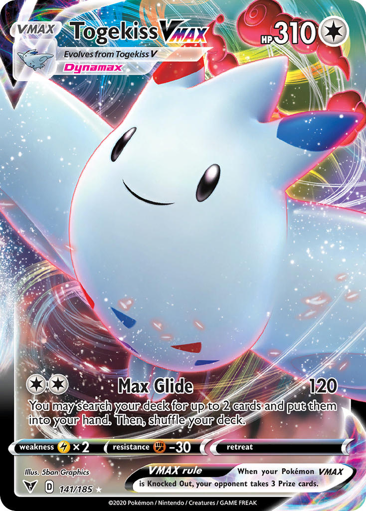 Togekiss VMAX (141/185) [Épée et Bouclier : Voltage Éclatant]