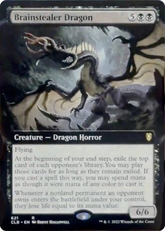 Dragón robamentes (Arte extendido) [Commander Legends: Battle for Baldur's Gate]