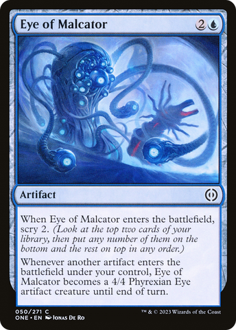 Ojo de Malcator [Phyrexia: All Will Be One]