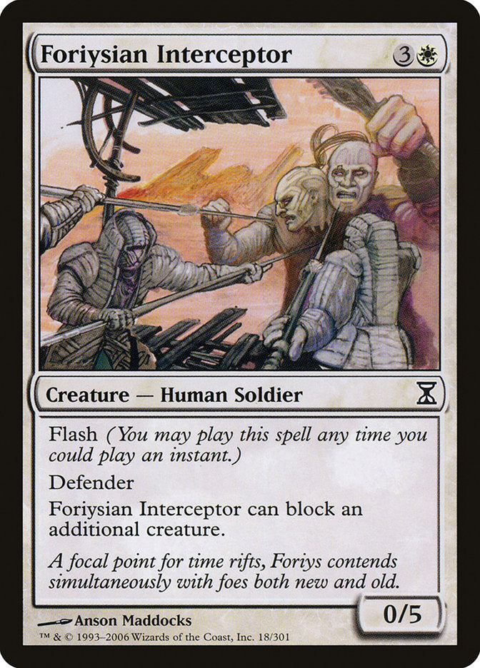 Intercepteur foriysien [Spirale temporelle]