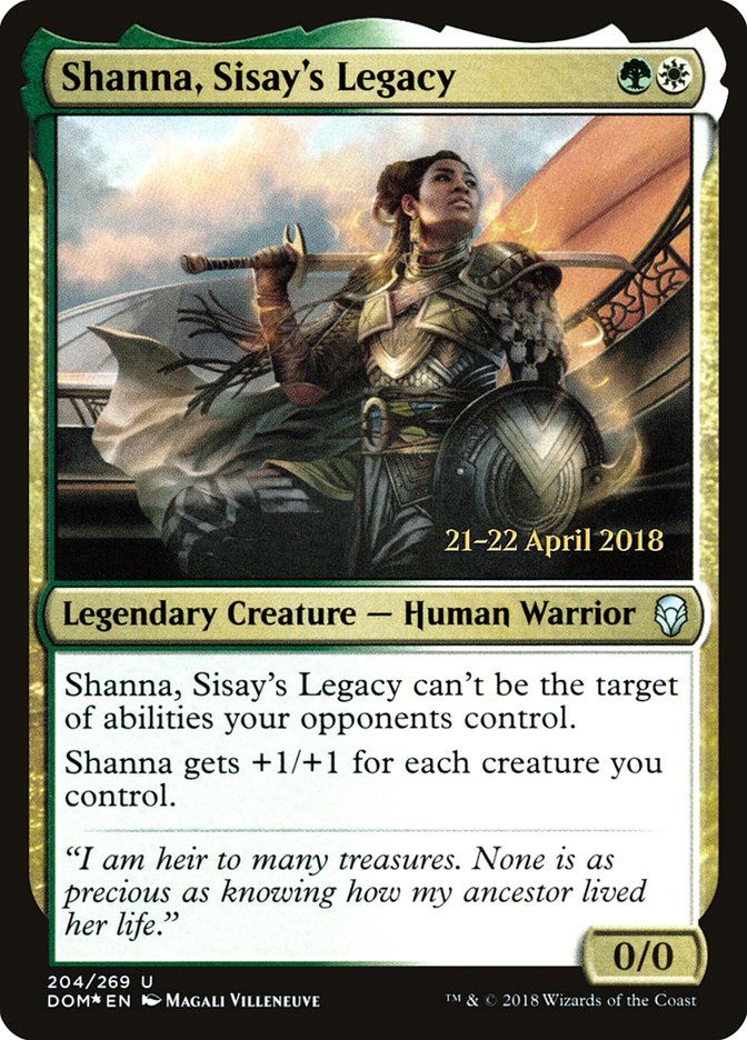Shanna, le legs de Sisay [Promos d'avant-première Dominaria]