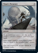 Présence du Titan [Masters en commander]