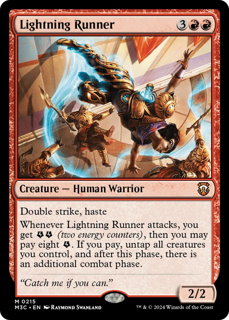 Corredor Relámpago (Foja Ondulada) [Commander de Modern Horizons 3]