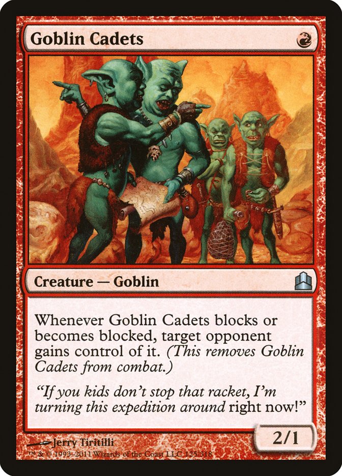 Cadets gobelins [Commander 2011]