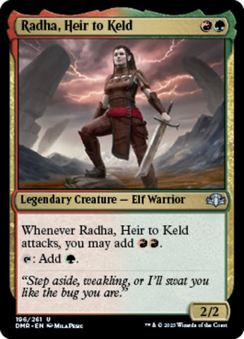 Radha, heredera de Keld [Dominaria Remastered]