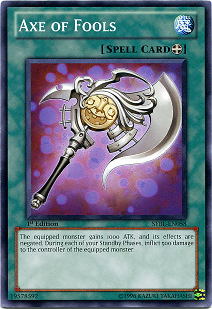 Hacha de Tontos [STBL-SP058] Común