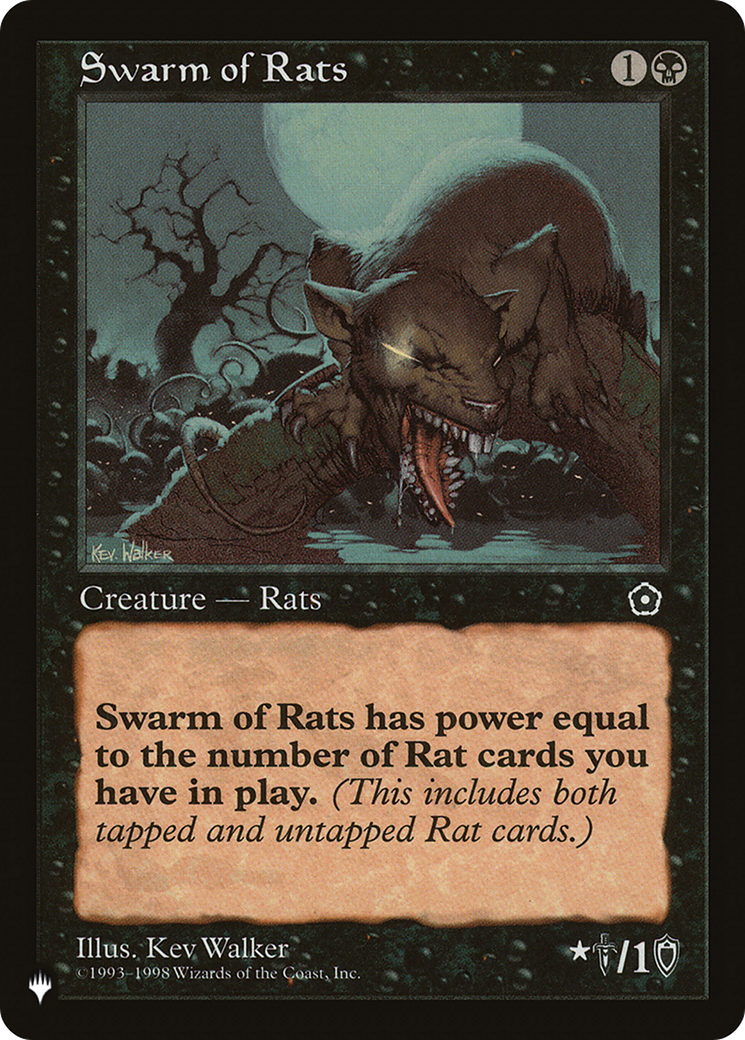 Nuée de rats [La liste]