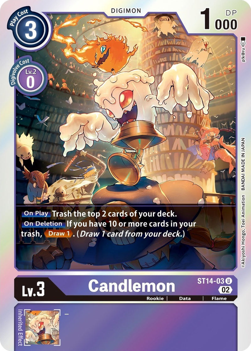 Candlemon [ST14-03] [Mazo inicial: Beelzemon Advanced Deck Set]