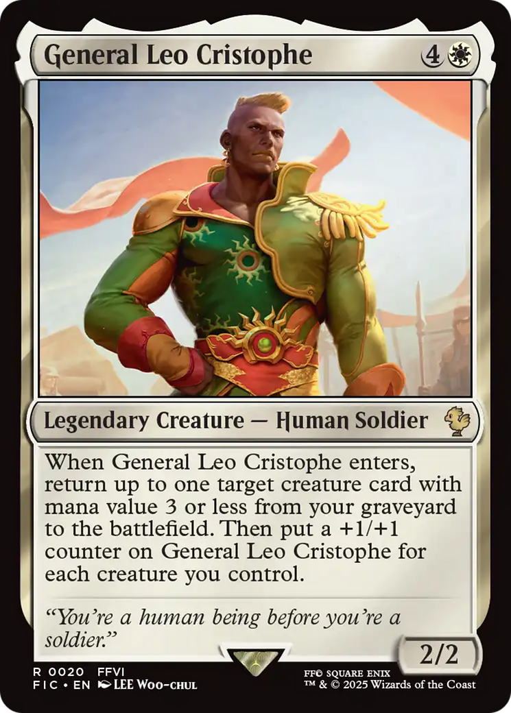 Général Leo Cristophe [Commandant de FINAL FANTASY]